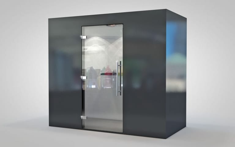 2.4m x 1.2m Enclosed Office Pod - Standard